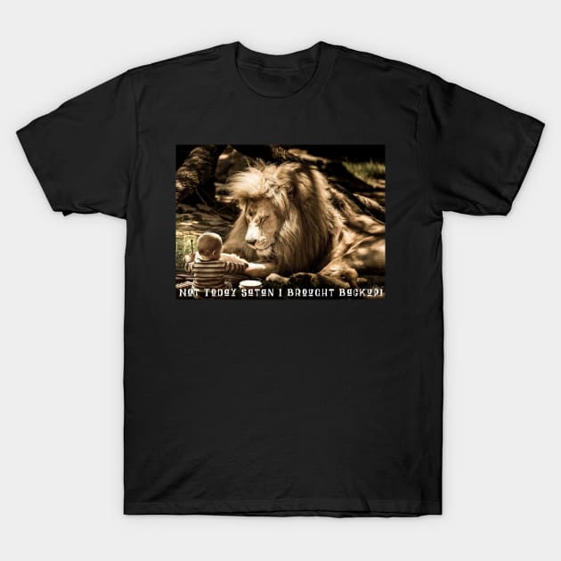 Jesus is the Lion T-Shirt by pauladenoncourt